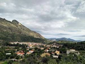 Looking back over Benigembla