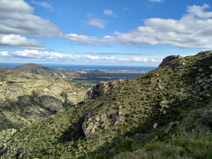 View to the E and the coast