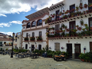 Village square in Canillas