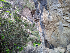 Rocky barranco