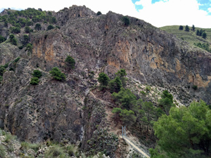 Looking for our descent path