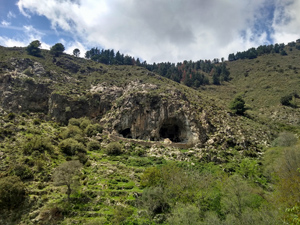 Large walled caves