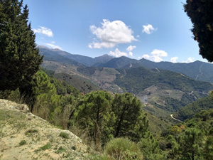 The mountain massif
