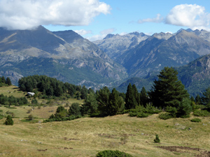Looking down on the Val de Tena