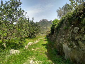 Benirrama castle on the promontory