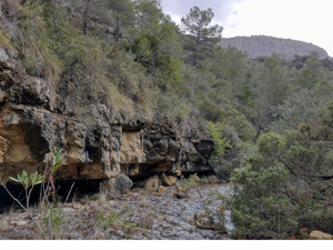 Interesting rock formations in barranco