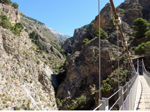 Bridge and gorge