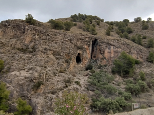 Prehistoric cave - now protected