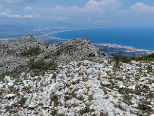 Rocky ridgeline