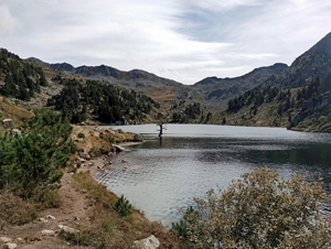The lake
