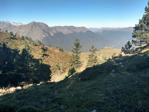 Half way up the first ridge