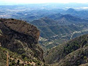 View from the Col