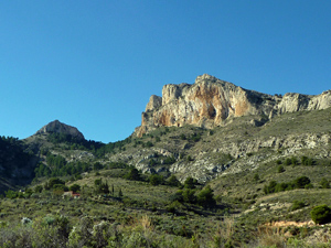 Mijhorn from near to the trailhead