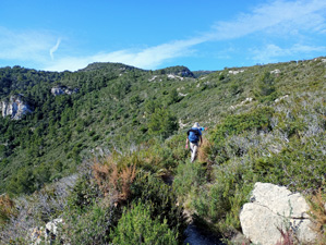Early ascent path