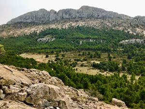 Sanchet seen from The Carrascal ridge