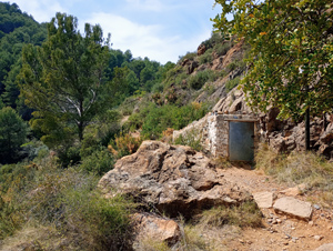 A secret mine