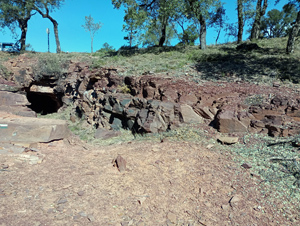 Mine entrance