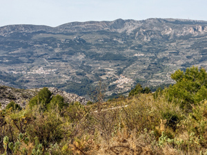 Villages in Guadalest valley