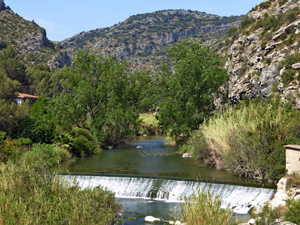 Weir on the River Serpis