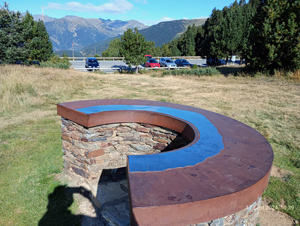 Viewing panaroma at Col d'Ordino