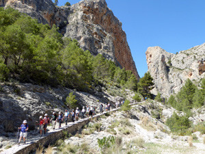 Out of Sinc before a climb back to the cars
