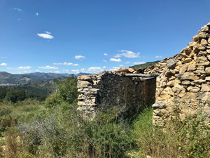 A ruin on the Col