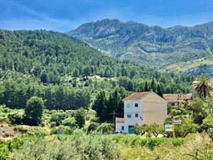Benicadell from near Beniatjar