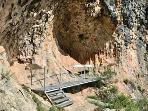 Cave NO1 of Abrics del Barranc de Cabonera
