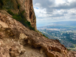 The bay of Javea from the Cave