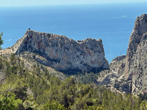Calpe Castle and Mascarat gorge
