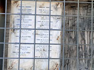 Irrigation timetable for each user